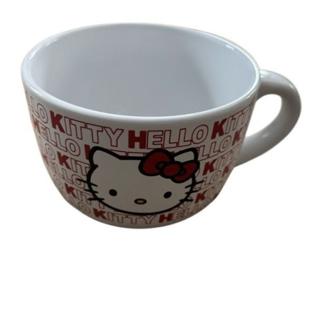Hello Kitty 24oz Ceramic Soup Mug *No Lid*